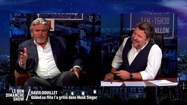 EXCLU VIDÉO - David Douillet dans Mask Singer : J’ai été grillé par ma fille en deux secondes