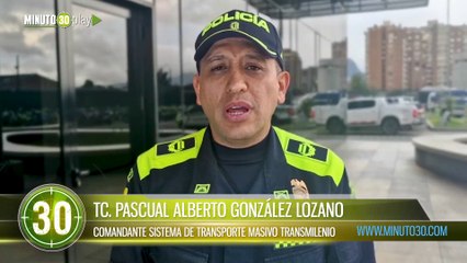 Capturado falso estudiante y dos de sus cómplices luego de hurtar un celular en Transmilenio