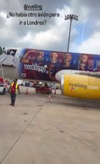 ¡Sorpresa para los madridistas! Viajan en un avión patrocinado por el Barça ✈️