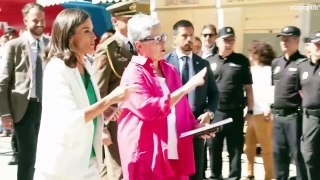 La reina Letizia abre la Feria del Libro de Madrid