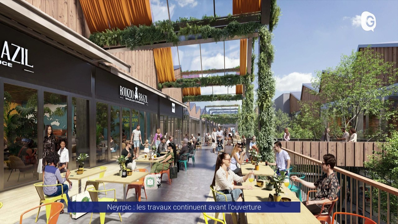 Reportage - Neyrpic : les travaux continuent avant l'ouverture