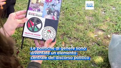 Descargar video: Elezioni europee: i giovani spagnoli divisi sulle politiche di genere