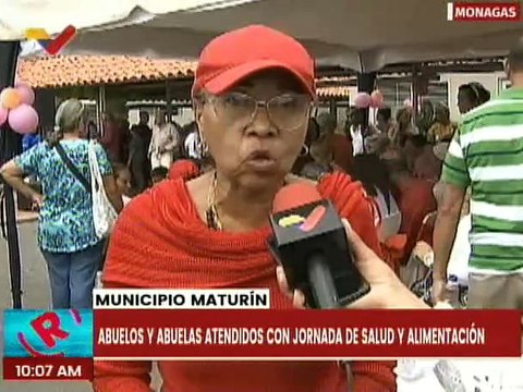 Monagas | Adultos mayores son beneficiados a través de atención médica y alimentaria
