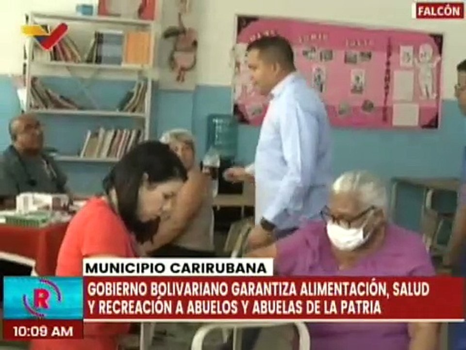 Adultos mayores del edo. Falcón beneficiados por la Gran Misión Abuelos y Abuelas de la Patria