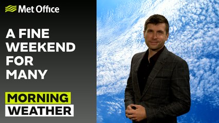 Met Office Morning Weather Forecast 01/06/24 - Largely fine for most