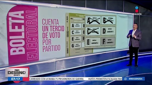 Elecciones 2024: Así es como debes marcar correctamente la boleta electoral
