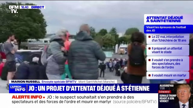 Comment la flamme olympique est-elle sécurisée avant son passage au Mont-Saint-Michel?