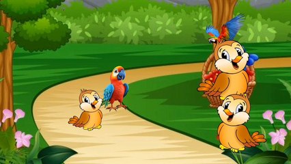 Cartoon ki video Dekhi ismein bacchon jungle mein khelne ke liye Janwar Aaye Hain