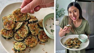 How to Make Parmesan-Panko-Crusted Baked Zucchini