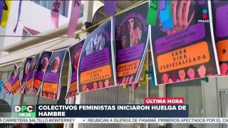 Mujeres víctimas de violencia vicaria inician huelga de hambre en Jalisco