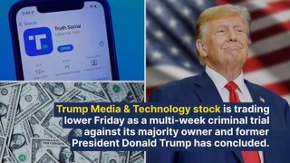 What's Going On With Former President Donald Trump Backed DJT Stock On Friday?