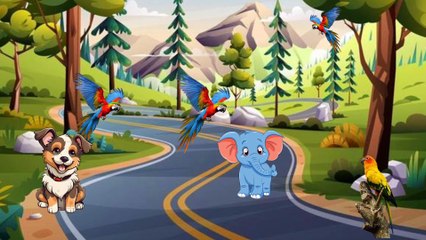 The jungle mein khelte Hue teen janwar