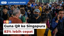 Perjalanan ke Singapura lebih cepat dengan kod QR