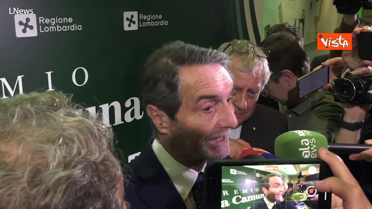 Fontana sul Premio Rosa Camuna: "? la festa dei lombardi, bisogna ringraziarli"