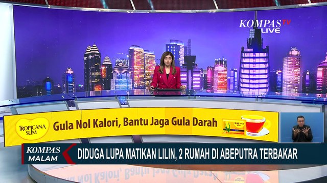 Akibat Lupa Matikan Lilin, 2 Rumah di Abepura Jayapura Ludes Terbakar!