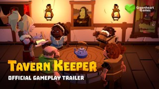 Tráiler gameplay de Tavern Keeper