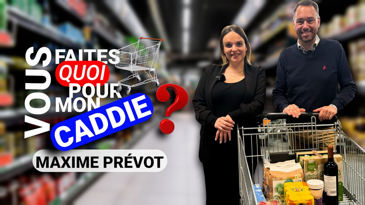 On a fait les courses avec Maxime Prévot, le pr...