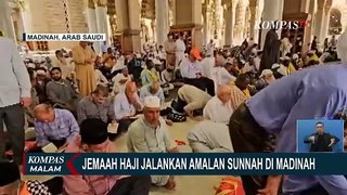 Tak Hanya Amalan Wajib, Jemaah Haji Jalankan Amalan Sunnah di Madinah