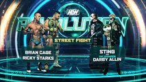 AEW Revolution 2021 - Darby Allin & Sting vs Brian Cage & Ricky Starks (Street Fight)