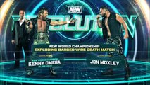 AEW Revolution 2021 - Jon Moxley vs Kenny Omega (Exploding Barbed Wire Deathmatch, AEW World Championship)