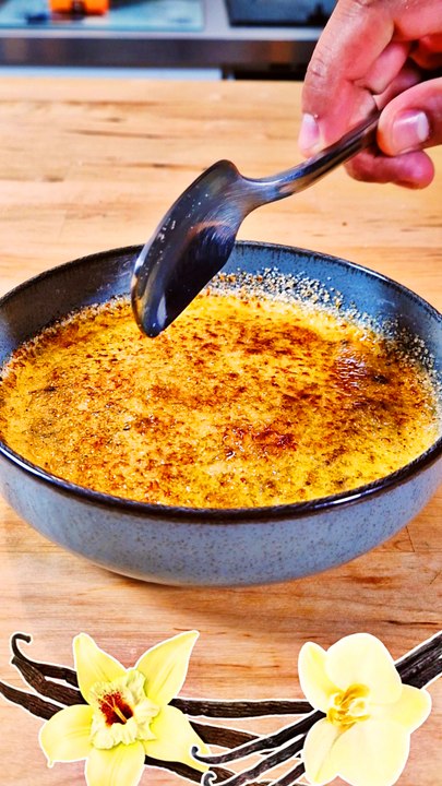 Recette de crème brulée à la vanille!