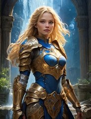 Beautiful Warrior Queen