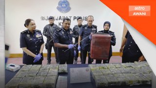 Polis tahan dua lelaki, rampas dadah bernilai lebih RM1.2 juta