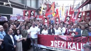 Gezi'nin 11. yılı...Taksim'de anma düzenlendi