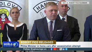 Slovak Prime Minister Robert Fico discharged from hospital