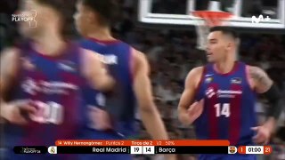 Real Madrid - Barça (97-78) RESUMEN _ Playoff Liga Endesa 2024