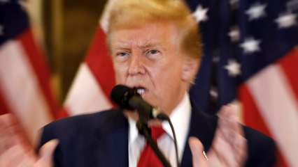 Donald Trump reacciona tras ser declarado culpable