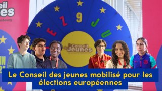 Le Conseil des jeunes mobilisé pour les élections européennes