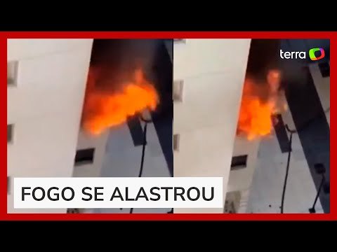 Incêndio atinge apartamento e deixa idosa morta em Águas Claras (DF)