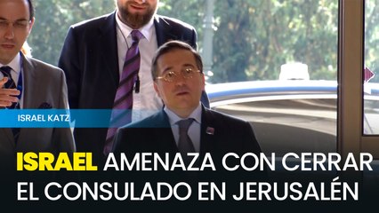 Israel amenaza con cerrar el Consulado en Jerusalén
