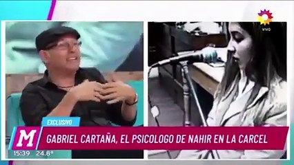 Gabriel Cartañá hablando de la pericia psicológica que le hizo a Nahir Galarza