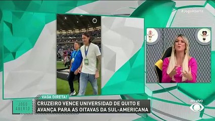 Renata Fan vê bom ‘clima’ no Cruzeiro após classificação na Sul-Americana e chegada de Cássio