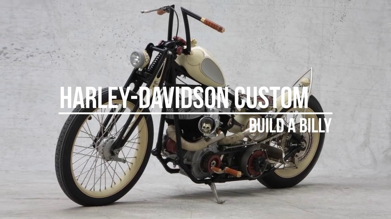 Harley-Davidson CHOPPER Custom: BUILD A BILLY * A&T Design