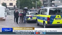 Several injured as man attacks right-wing political demonstration