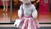Meet Puppy's wife, beauty on her face.