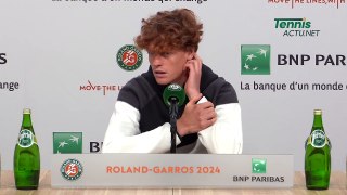 Tennis - Roland-Garros 2024 - Jannik Sinner : 