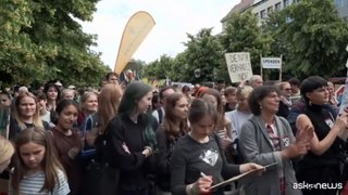 A Berlino in 5mila in piazza per il clima
