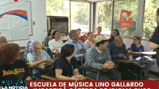 Caracas | Escuela de Música Lino Gallardo inauguró Escuela Abierta de la Enseñanza del Idioma Ruso