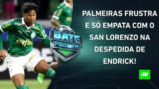Palmeiras JOGA MAL e SÓ EMPATA; Amanhã tem a FINAL da Champions; Flamengo PEGA o Vasco | BATE-PRONTO
