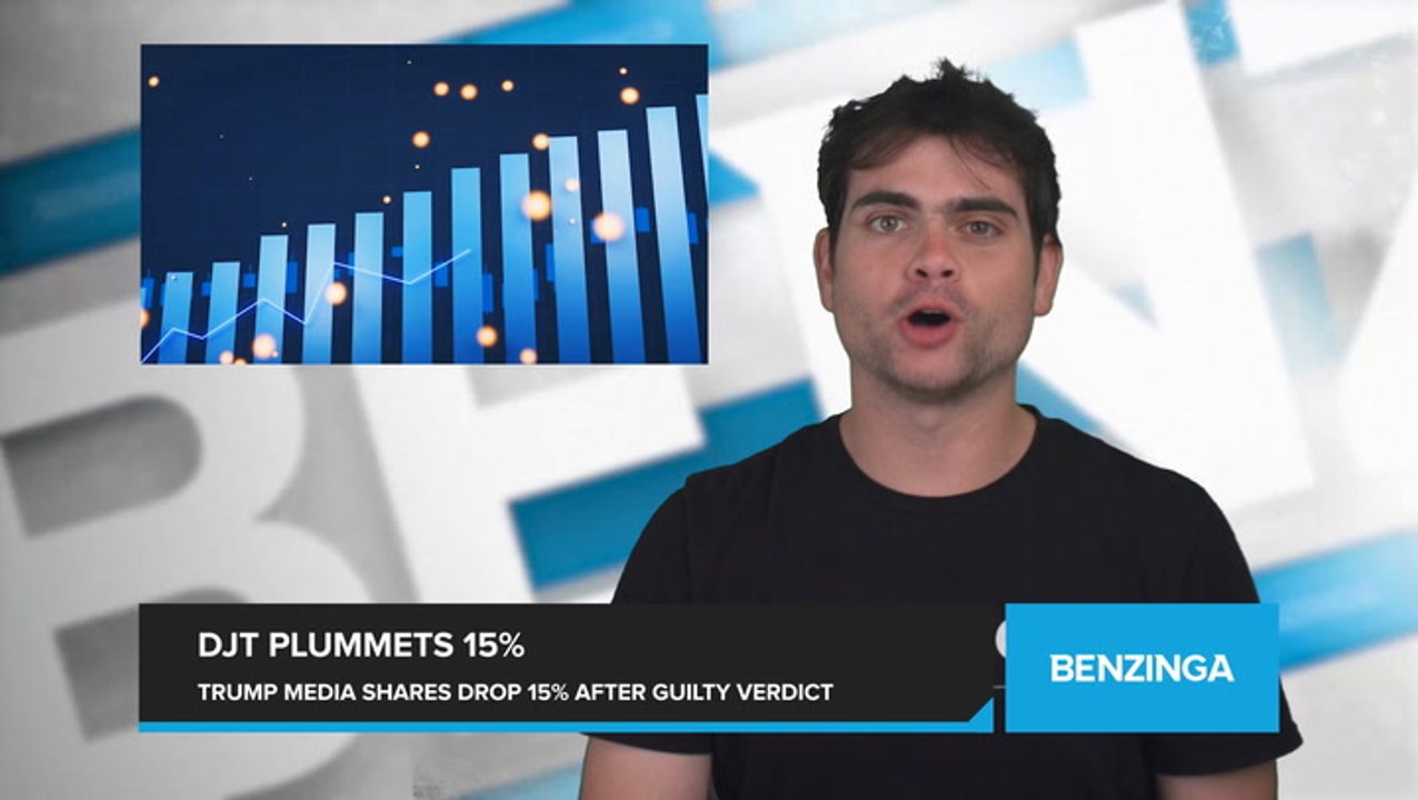 Trump Media Shares Plummet 15% After Trump's Guilty Verdict