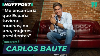 Carlos Baute: "Me encantaría que España tuviera muchas, no una, mujeres presidentas"