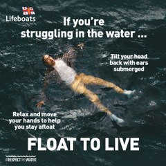 Watch: If you find yourself in difficulty in the water...here’s what to do, it could save your life!
