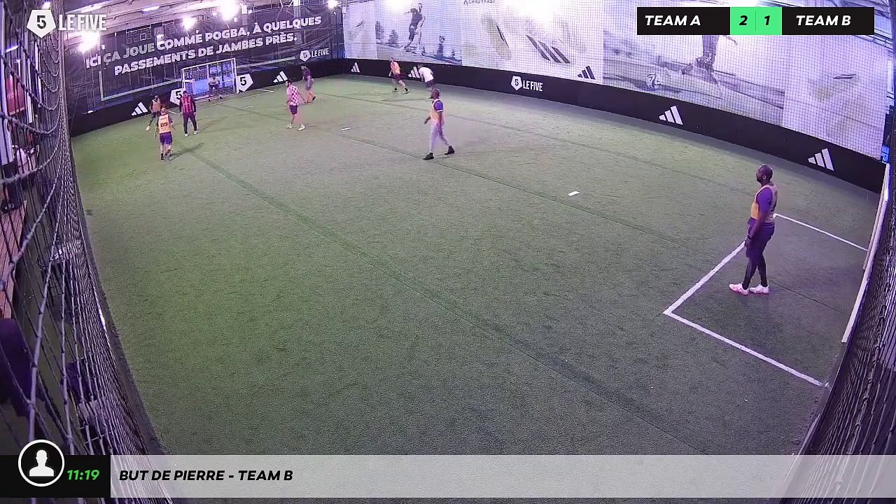 But de Pierre - Team B