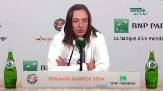Tennis - Roland-Garros 2024 - Iga Swiatek : 