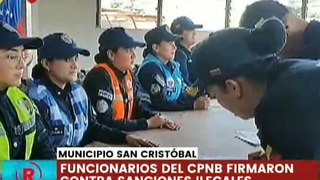 Táchira | CPNB rechaza rotundamente las medidas coercitivas impuestas por Estados Unidos