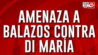 Detuvieron al sicario acusado de amenazar a Ángel Di María